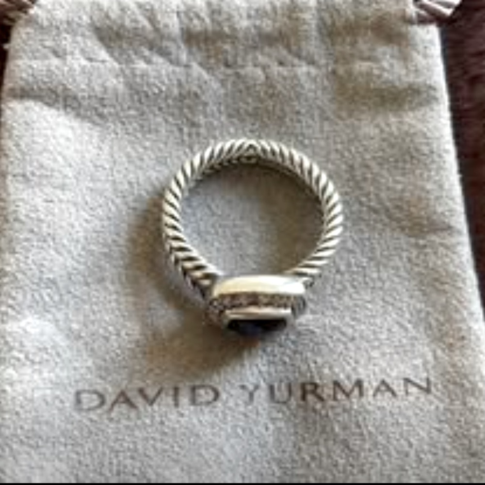 🖤David Yurman•Petite Black Onyx Ring🖤 - Picture 6 of 6